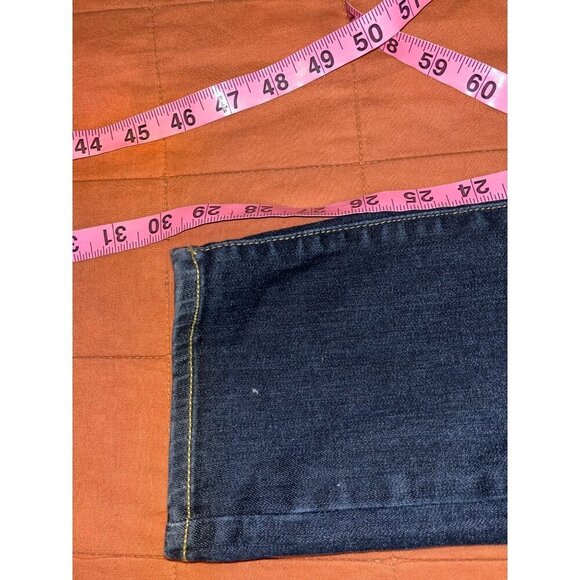 Paige Womens Dark Wash Skyline Skinny Jeans Size 29 - Picture 9 of 11